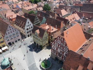 Rothemburg from the clock tower